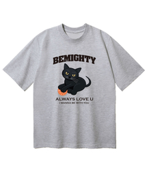 ブラックキャット オーバーサイズ 半袖Tシャツ [メラングレー]
