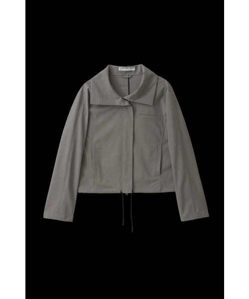 Volume sleeve windbreaker black