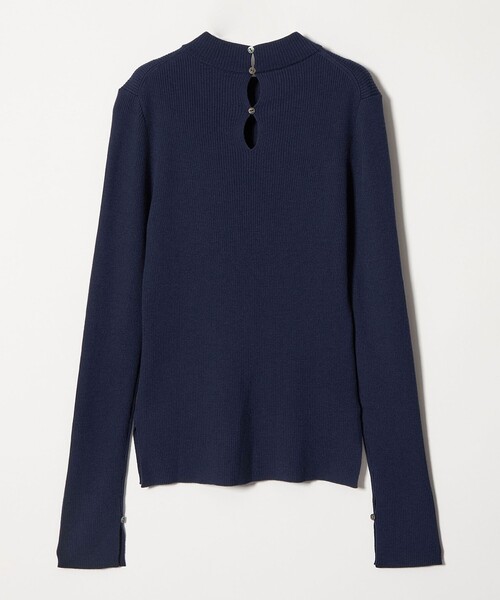 conte（コンテ）の「＜conte＞ハイゲージ ハイネック リブニット（ニット/セーター・レディース・ベージュ/ネイビー/ブラック・FREE）」の13枚目の写真