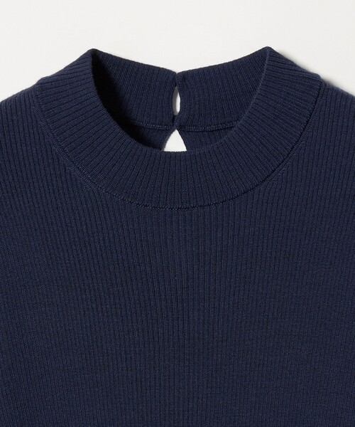 conte（コンテ）の「＜conte＞ハイゲージ ハイネック リブニット（ニット/セーター・レディース・ベージュ/ネイビー/ブラック・FREE）」の14枚目の写真