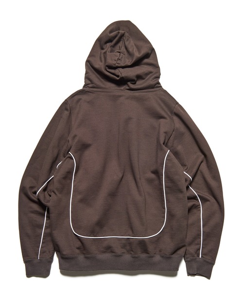 SOPHNET.（ソフネット）の「FOOTBALL SWEAT HOODIE（パーカー・メンズ・ブラウン/ブラック・1/2/3/4/5）」の5枚目の写真