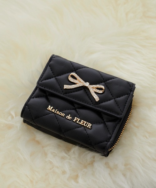 リボンビジューウォレット（財布）｜Maison de FLEUR（メゾンド