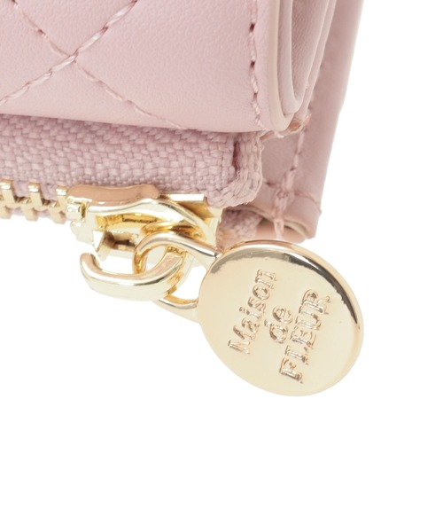 Maison de FLEUR（メゾンドフルール）の「リボンビジューウォレット（財布・レディース・ピンク/ブラック・FREE）」の9枚目の写真