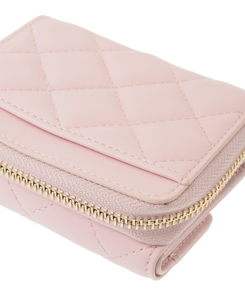 Maison de FLEUR（メゾンドフルール）の「リボンビジューウォレット（財布・レディース・ピンク/ブラック・FREE）」の10枚目の写真
