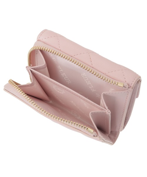 Maison de FLEUR（メゾンドフルール）の「リボンビジューウォレット（財布・レディース・ピンク/ブラック・FREE）」の11枚目の写真