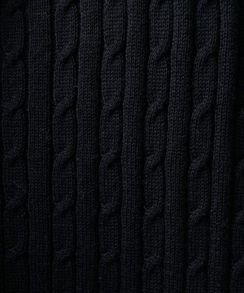 MAJESTIC LEGON（マジェスティックレゴン）の「チェックリボンレイヤードライクニット（ニット/セーター・レディース・ベージュ/グレー/ブラック・MEDIUM）」の10枚目の写真