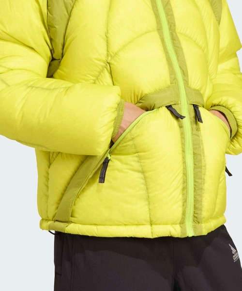 adidas（アディダス）の「アディダスEQT Pertexジャケット / アディダスオリジナルス adidas Originals（ダウンジャケット/コート・メンズ・イエロー/カーキ/ブラック・X-LARGE/LARGE/X-SMALL/SMALL/MEDIUM/XX-LARGE）」の6枚目の写真