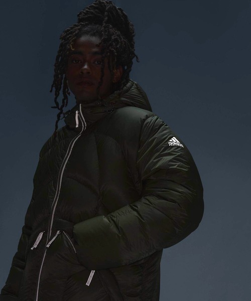 adidas（アディダス）の「アディダスEQT Pertexジャケット / アディダスオリジナルス adidas Originals（ダウンジャケット/コート・メンズ・イエロー/カーキ/ブラック・X-LARGE/LARGE/X-SMALL/SMALL/MEDIUM/XX-LARGE）」の19枚目の写真