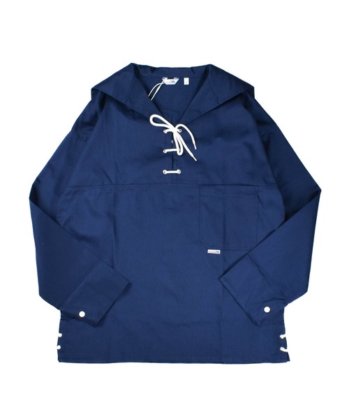 INNOCENT(イノセント)の「【T14】【modAS/モダス】Unisex Slip-on Nautical Blouson with Drawstring Lacing(Tシャツ/カットソー・メンズ・ホワイト/レッド/ネイビー・LARGE/X-LARGE/MEDIUM/SMALL)」の2枚目の写真