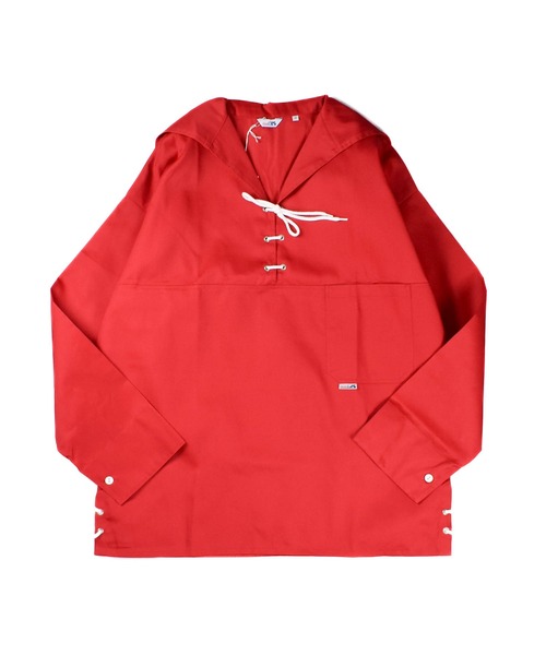 INNOCENT(イノセント)の「【T14】【modAS/モダス】Unisex Slip-on Nautical Blouson with Drawstring Lacing(Tシャツ/カットソー・メンズ・ホワイト/レッド/ネイビー・LARGE/X-LARGE/MEDIUM/SMALL)」の3枚目の写真