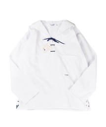 INNOCENT | 【T14】【modAS/モダス】Unisex Slip-on Nautical Blouson with Drawstring Lacing(Tシャツ/カットソー)
