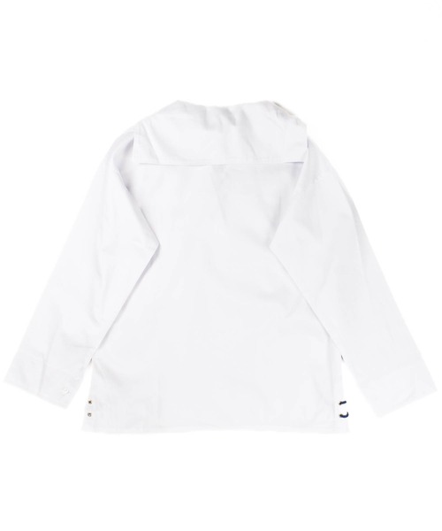 INNOCENT(イノセント)の「【T14】【modAS/モダス】Unisex Slip-on Nautical Blouson with Drawstring Lacing(Tシャツ/カットソー・メンズ・ホワイト/レッド/ネイビー・LARGE/X-LARGE/MEDIUM/SMALL)」の8枚目の写真