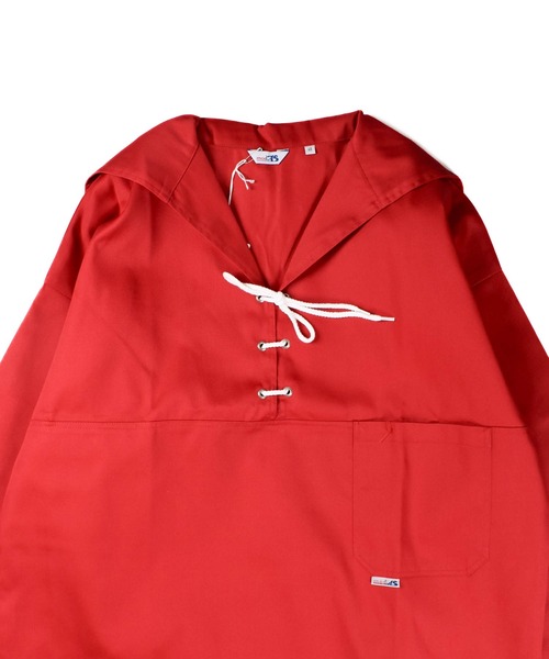 INNOCENT(イノセント)の「【T14】【modAS/モダス】Unisex Slip-on Nautical Blouson with Drawstring Lacing(Tシャツ/カットソー・メンズ・ホワイト/レッド/ネイビー・LARGE/X-LARGE/MEDIUM/SMALL)」の11枚目の写真