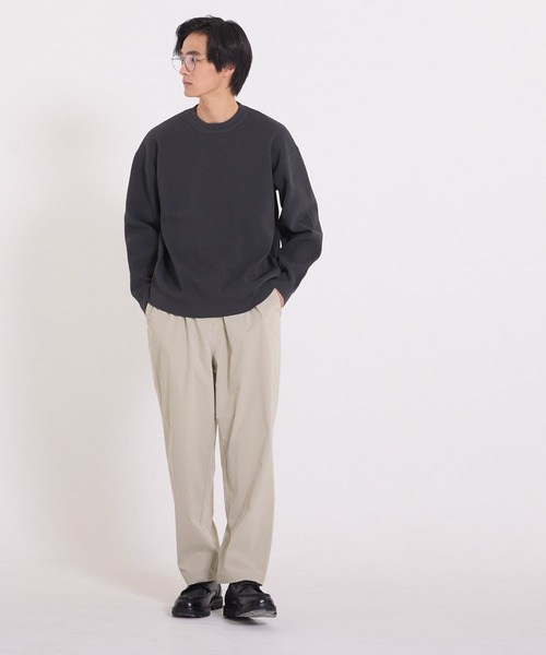coca(coca)(コカ)の「ワイドテーパードイージーパンツ(その他パンツ・メンズ・ブラック/グレイッシュベージュ・L/M/XL)」の6枚目の写真