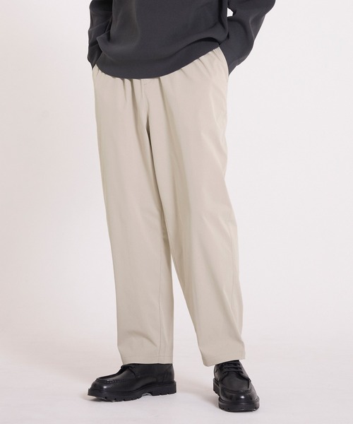 coca(coca)(コカ)の「ワイドテーパードイージーパンツ(その他パンツ・メンズ・ブラック/グレイッシュベージュ・L/M/XL)」の7枚目の写真