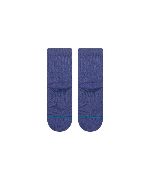 STANCE（スタンス）の「【STANCE/スタンス】SHELTER QTR　ロゴクォーターソックス（ソックス/靴下・メンズ・インディゴブルー・LARGE）」の3枚目の写真