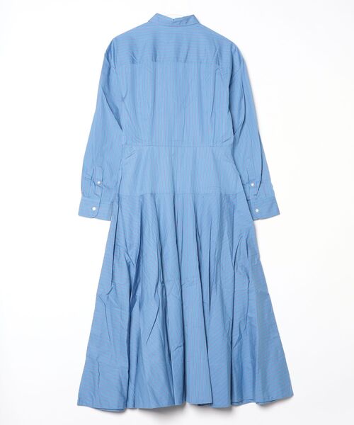 ストライプド コットン シャツドレス（シャツワンピース）｜POLO RALPH