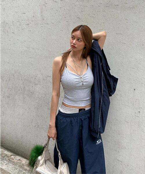 BLACKPURPLE(ブラックパープル)の「フェイズサギングショーツ Phase Sagging Shorts_White(その他パンツ・レディース・ホワイト・FREE)」の6枚目の写真