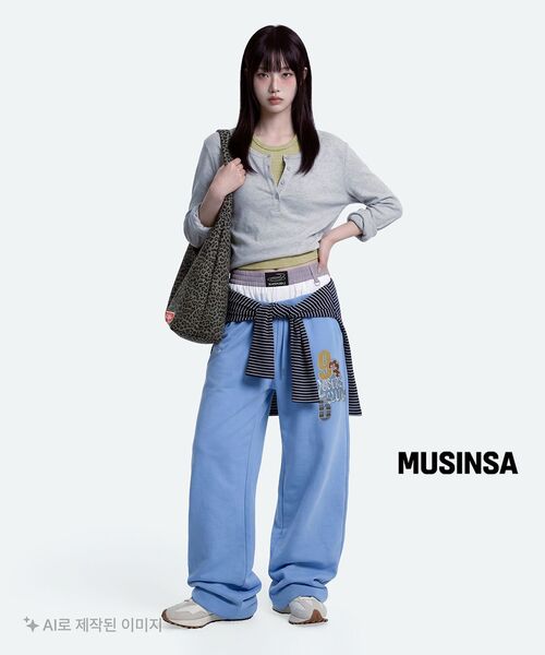 BLACKPURPLE(ブラックパープル)の「フェイズサギングショーツ Phase Sagging Shorts_White(その他パンツ・レディース・ホワイト・FREE)」の5枚目の写真
