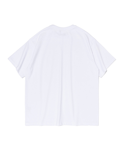 ROIDESROIS(ロワデロワ)の「ビーチタイムキャットクルー半袖Tシャツ(ホワイト)(Tシャツ/カットソー・レディース・その他・S/M/L/2XL/XL)」の3枚目の写真