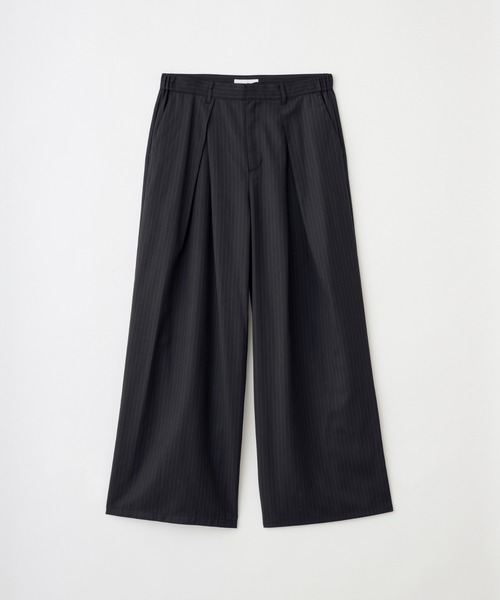 LUENNA(ルエナ)の「【LUENNA】Cross-Tuck Slacks / クロスタックスラックス(スラックス・メンズ・グレー系/ブラック系・L/M/S)」の21枚目の写真
