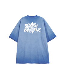[APSTUDIOXSCARYBROTHER SERIES 1]ピグメントルーズフィット半袖Tシャツ_ブルー