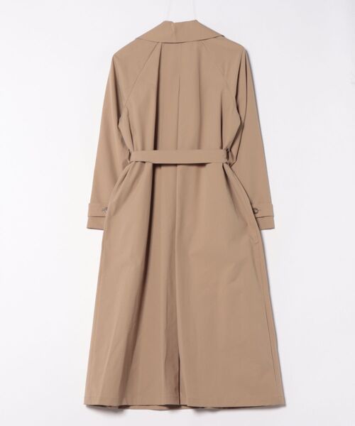 STRAWBERRY-FIELDS(ストロベリーフィールズ)の「2wayサーブルクロス撥水_2wayトレンチコート(トレンチコート・レディース・ネイビー/ベージュ・2)」の3枚目の写真