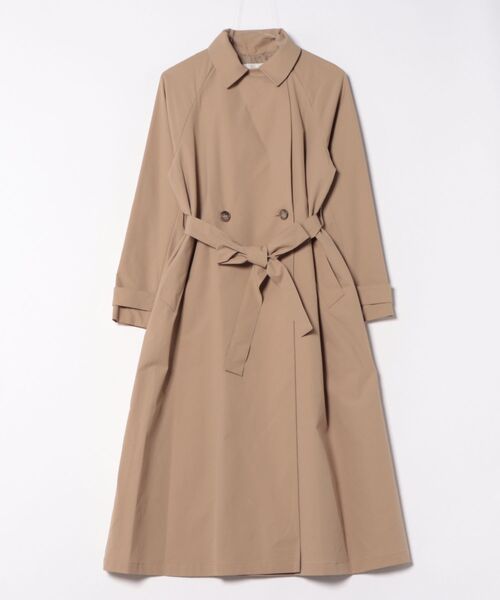 STRAWBERRY-FIELDS(ストロベリーフィールズ)の「2wayサーブルクロス撥水_2wayトレンチコート(トレンチコート・レディース・ネイビー/ベージュ・2)」の5枚目の写真