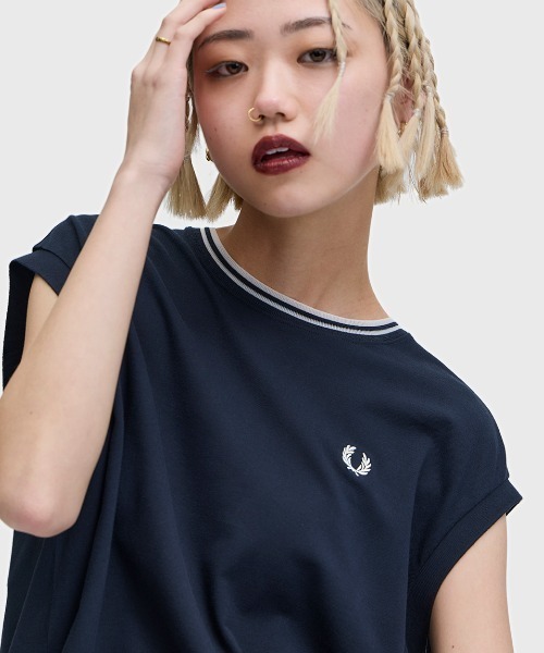 Sheer Tipped Pique T-Shirt／シアーティップラインピケTシャツ（T