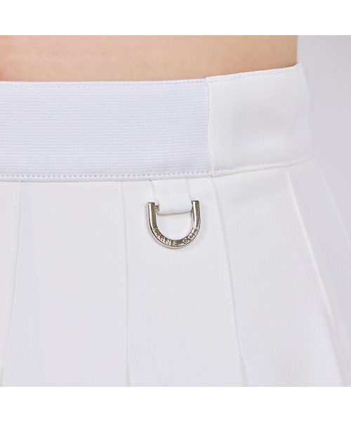 J.JANE（ジェイジェーン）の「プリーツスカートパンツ (ホワイト)（スカート・レディース・その他・S/M/XS）」の6枚目の写真