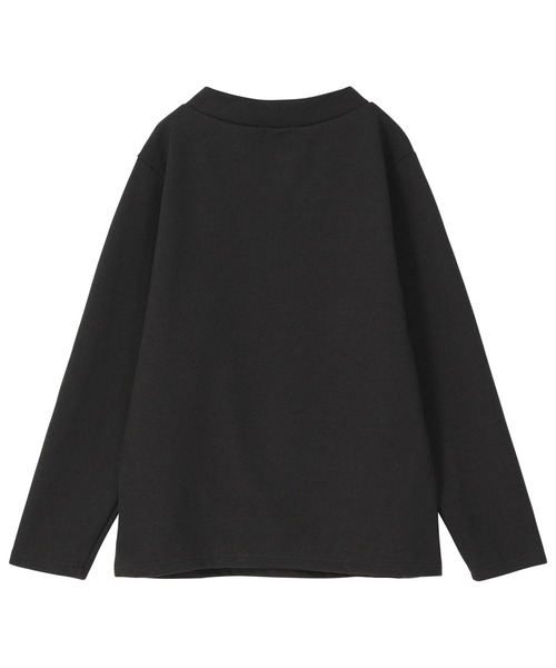 ZUCCa（ズッカ）の「BOUCLE JERSEY / カットソー / P（Tシャツ/カットソー・レディース・オフホワイト/ブラウン/ブラック・M size）」の5枚目の写真