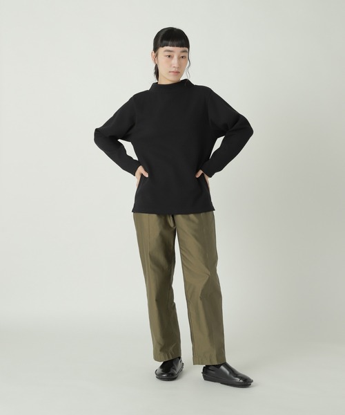 ZUCCa（ズッカ）の「BOUCLE JERSEY / カットソー / P（Tシャツ/カットソー・レディース・オフホワイト/ブラウン/ブラック・M size）」の15枚目の写真