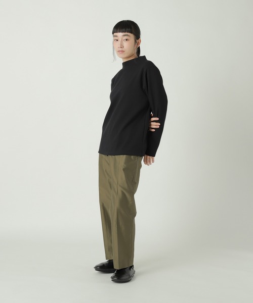 ZUCCa（ズッカ）の「BOUCLE JERSEY / カットソー / P（Tシャツ/カットソー・レディース・オフホワイト/ブラウン/ブラック・M size）」の8枚目の写真