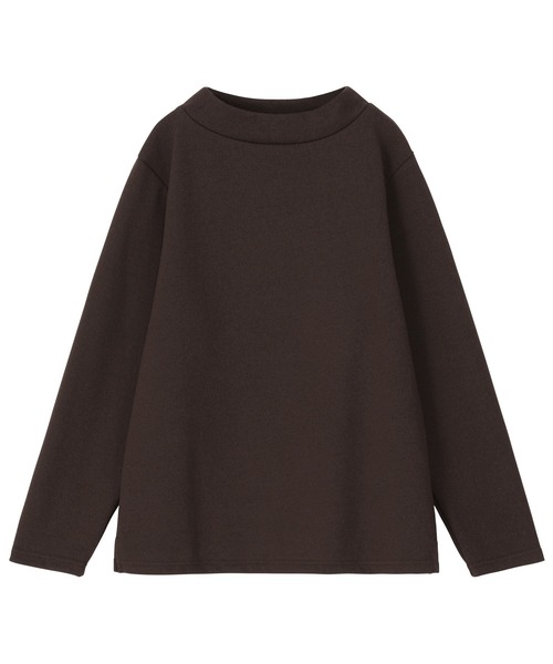 ZUCCa（ズッカ）の「BOUCLE JERSEY / カットソー / P（Tシャツ/カットソー・レディース・オフホワイト/ブラウン/ブラック・M size）」の4枚目の写真