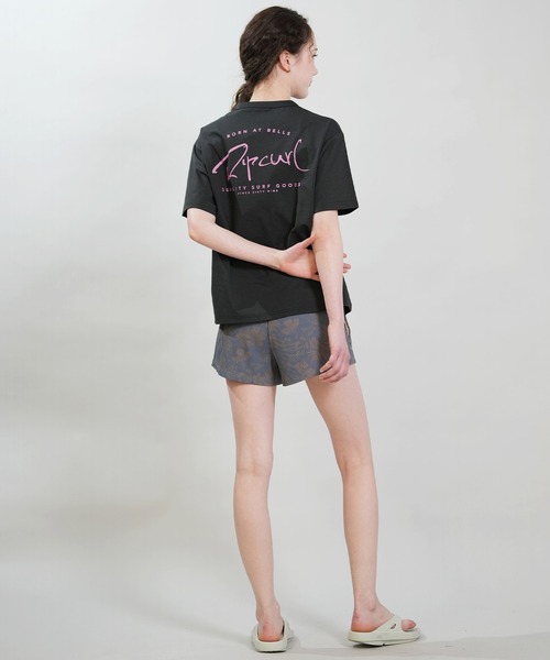 rip curl(リップカール)の「RIP CURL/リップカール WIDE FIT TEE UVケアラッシュガード RCL6S-4304(Tシャツ/カットソー・レディース・ピンク/モスグリーン/ホワイト/ブラック・L/M)」の12枚目の写真
