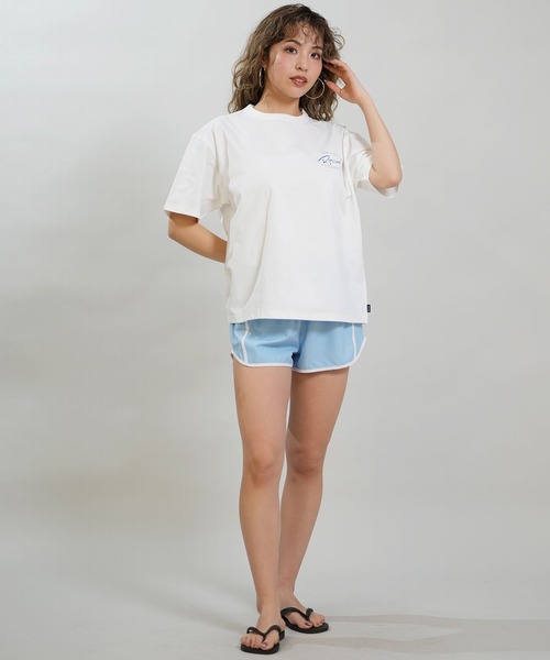 rip curl(リップカール)の「RIP CURL/リップカール WIDE FIT TEE UVケアラッシュガード RCL6S-4304(Tシャツ/カットソー・レディース・ピンク/モスグリーン/ホワイト/ブラック・L/M)」の7枚目の写真