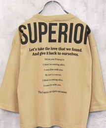 ZI-ON | キッズ オーバーサイズ 9分袖ロンT(スウェット)