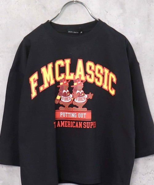 ZI-ON（ジーオン）の「キッズ オーバーサイズ 9分袖ロンT（スウェット・キッズ・ホワイト系その他4/チャコールグレー/ブラック系その他/ベージュ/ダークグリーン/ホワイト系その他3/ホワイト系その他/グレー系その他/ブラック/オフホワイト/ホワイト系その他2・130cm/140cm/120cm/110cm/160cm/150cm/130）」の8枚目の写真