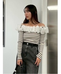 FRAY I.D｜フレイ アイディーのニット/セーター（オフショルダー）通販