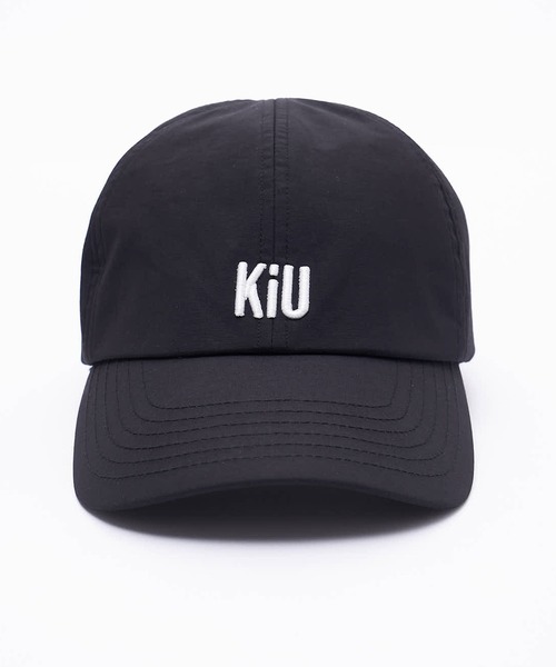 KiU(キウ)の「UVプロテクションロゴキャップ UVカット率95%以上(キャップ・レディース・カーキ/ブラック/ブルー・FREE)」の6枚目の写真