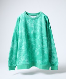 ATELANE（アテレーン）の「ATELANE / タイダイ染めプルオーバースウェット（スウェット）」