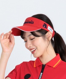 archivio（アルチビオ）の「<LADIES>ロゴ刺繍サンバイザー（サンバイザー）」