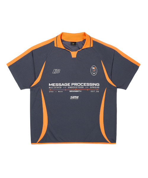 BB MESSAGE JERSEY — серый