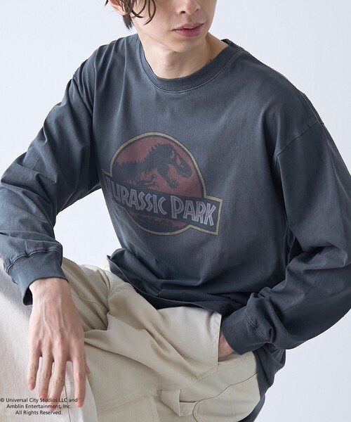coen（コーエン）の「【WEB先行販売】ヴィンテージライク ムービーTシャツ（Tシャツ/カットソー・メンズ・ダークグレー/その他1/オフホワイト/ネイビー・S/XL/L/M）」の2枚目の写真