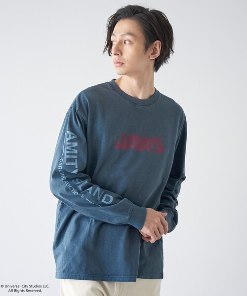 coen(コーエン)の「ヴィンテージライク ムービーTシャツ(Tシャツ/カットソー・メンズ・ダークグレー/その他1/オフホワイト/ネイビー・S/XL/L/M)」の8枚目の写真