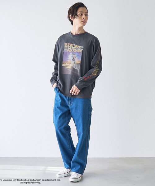 coen（コーエン）の「【WEB先行販売】ヴィンテージライク ムービーTシャツ（Tシャツ/カットソー・メンズ・ダークグレー/その他1/オフホワイト/ネイビー・S/XL/L/M）」の5枚目の写真