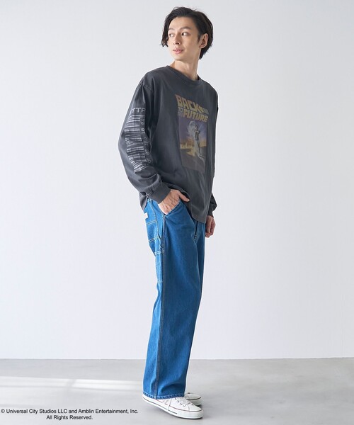 coen（コーエン）の「【WEB先行販売】ヴィンテージライク ムービーTシャツ（Tシャツ/カットソー・メンズ・ダークグレー/その他1/オフホワイト/ネイビー・S/XL/L/M）」の6枚目の写真