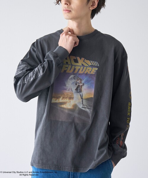 coen（コーエン）の「【WEB先行販売】ヴィンテージライク ムービーTシャツ（Tシャツ/カットソー・メンズ・ダークグレー/その他1/オフホワイト/ネイビー・S/XL/L/M）」の12枚目の写真