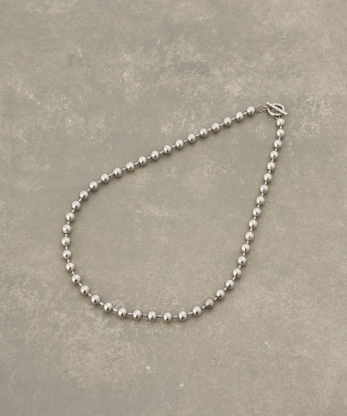 CIAOPANIC TYPY（チャオパニックティピー）の「lilステンレスボールチェーンネックレス（ネックレス・レディース・ゴールド/シルバー・ONE SIZE）」の5枚目の写真