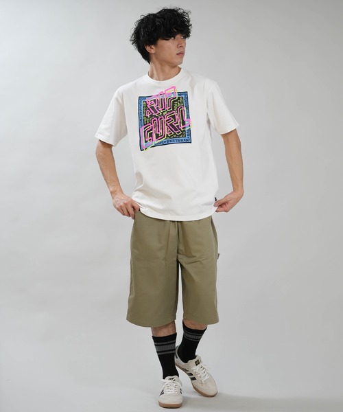 rip curl(リップカール)の「RIP CURL/リップカール メンズ 半袖 Tシャツ TRIBAL TEE RCM6S-2108(Tシャツ/カットソー・メンズ・ホワイト/スミクロ・M/L/XL)」の4枚目の写真